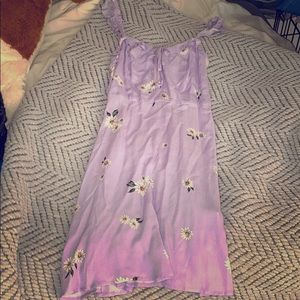 Purple flower dress